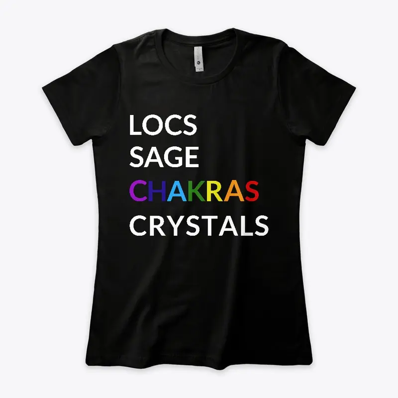 Locs Sage Chakras Crystals