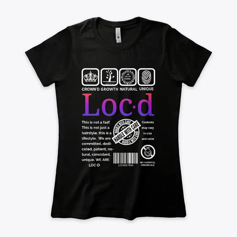 The Original Loc'd label tee