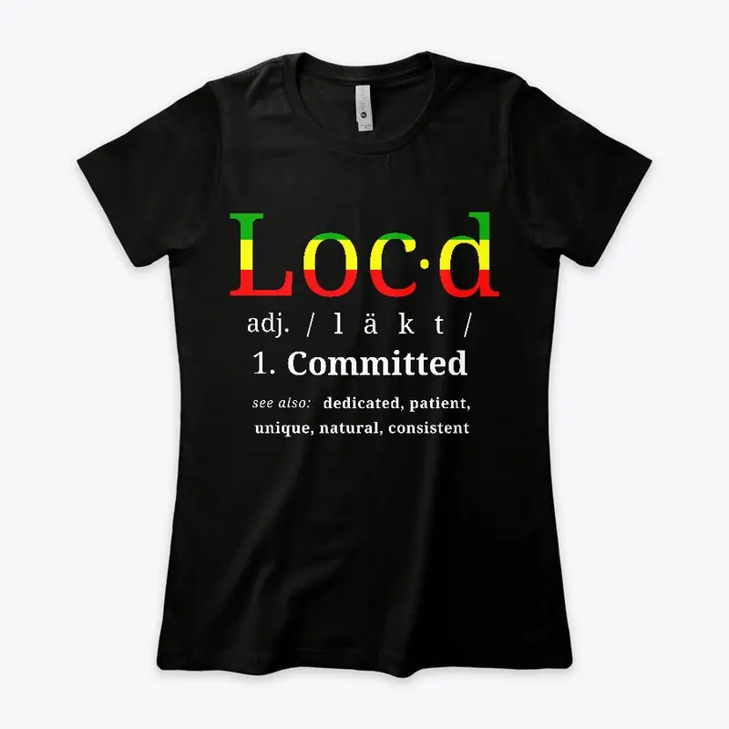 The original loc'd rasta loc t shirt