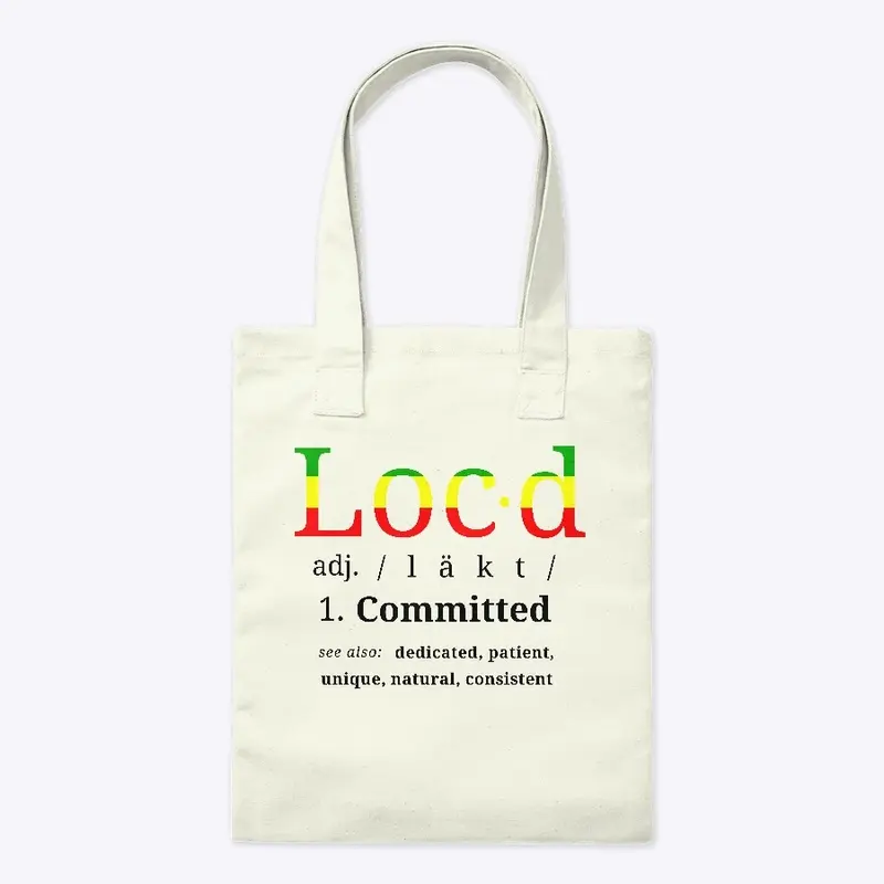 The original rasta Loc'd tote