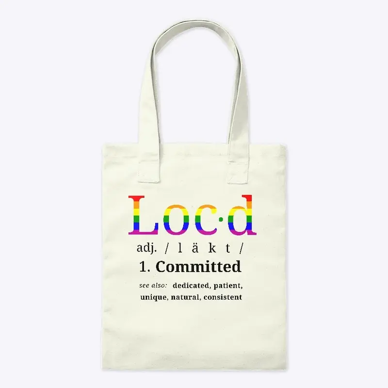 The original PRIDE Loc'd tote